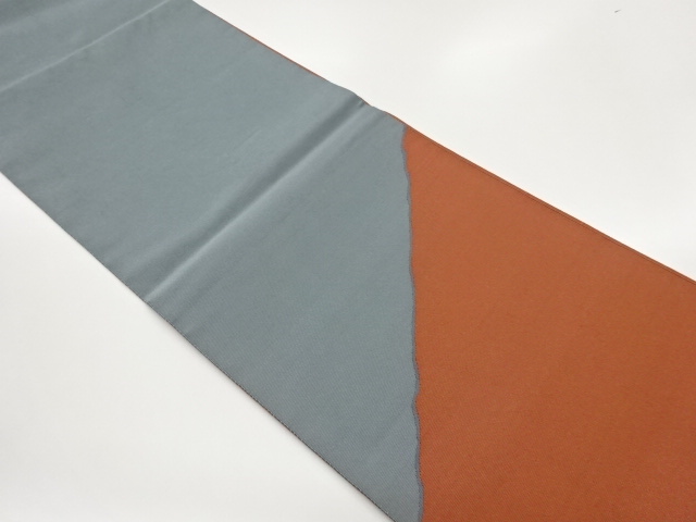 JAPANESE NAGOYA OBI / WOVEN ABSTRACT STRIPE